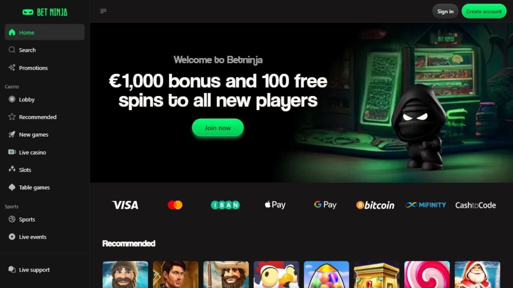 review over het nederlandse casino zonder cruks van betninja