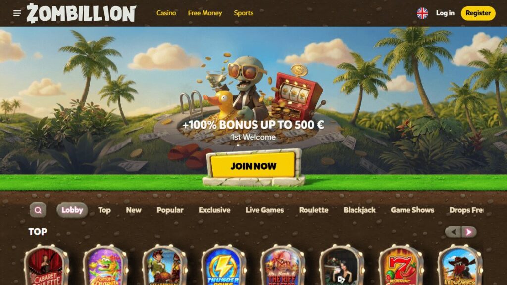 ervaringen met beste online casino zonder cruks van zombillion